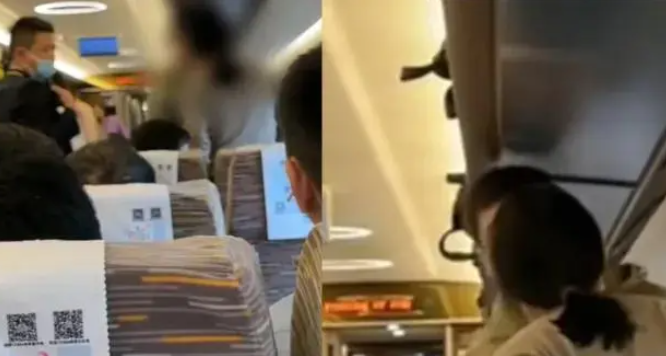 女大學生拒絕男子要換座位的要求，竟被男子當眾辱罵“神經病”