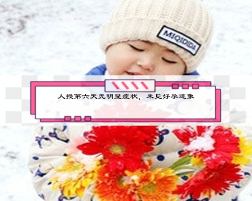 人授第六天無明顯癥狀，未見好孕跡象