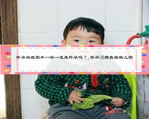 懷孕試紙圖片一深一淺是懷孕嗎?,懷孕20周真實胎兒圖