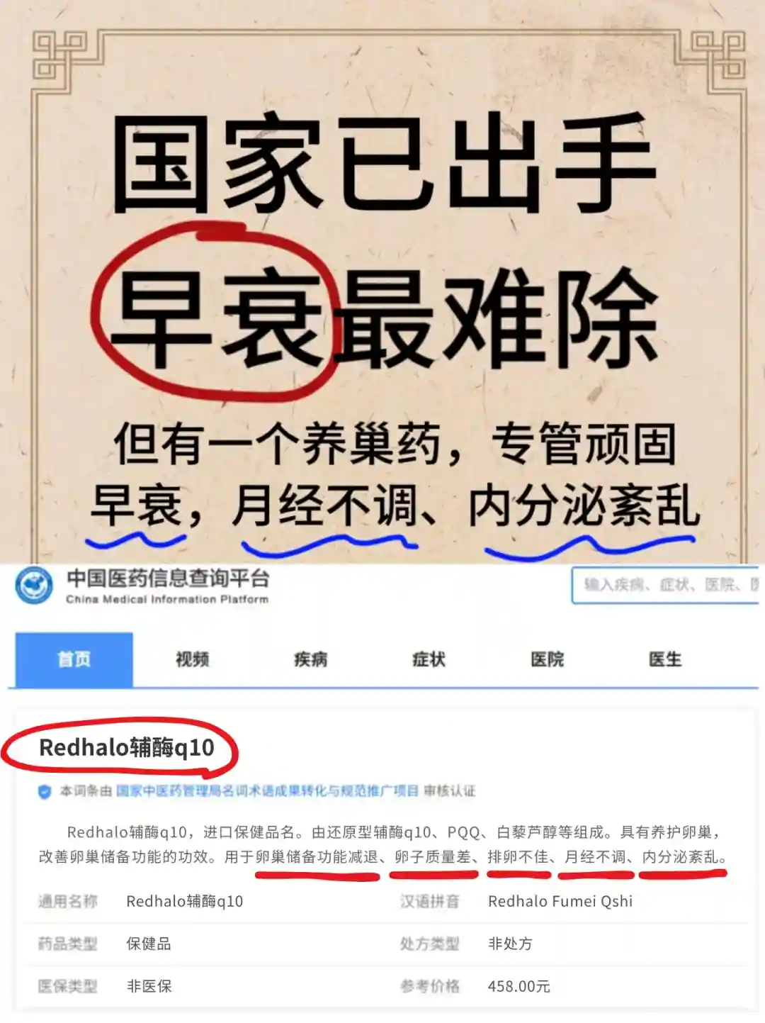 女性卵巢早衰，第一次對冷門藥肅然起敬